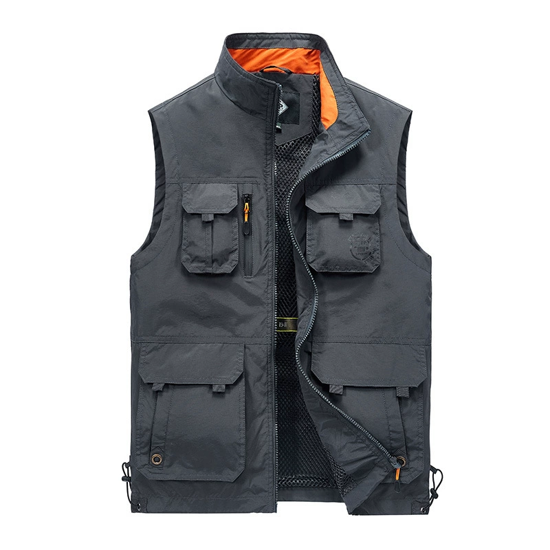 JEEP SPIRIT жилет для фотосъемки на открытом воздухе жилет с несколькими карманами жилет комбинезон больших размеров мужской жилет 3011
