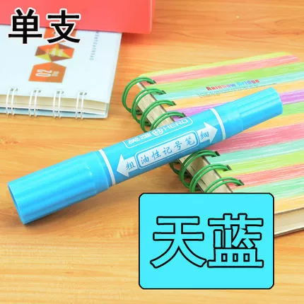 Гелевая/масляная ручка Hero 880 Art Color Painting Pen 24 цвета, двухсторонняя маркировочная ручка POP Pen Marker