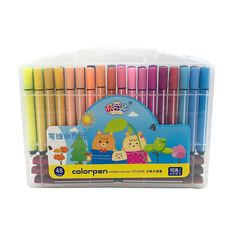 Triangular watercolor pens 12 colors 24 colors 36 colors 48 colors washable children's painting set kindergarten gift box color pens