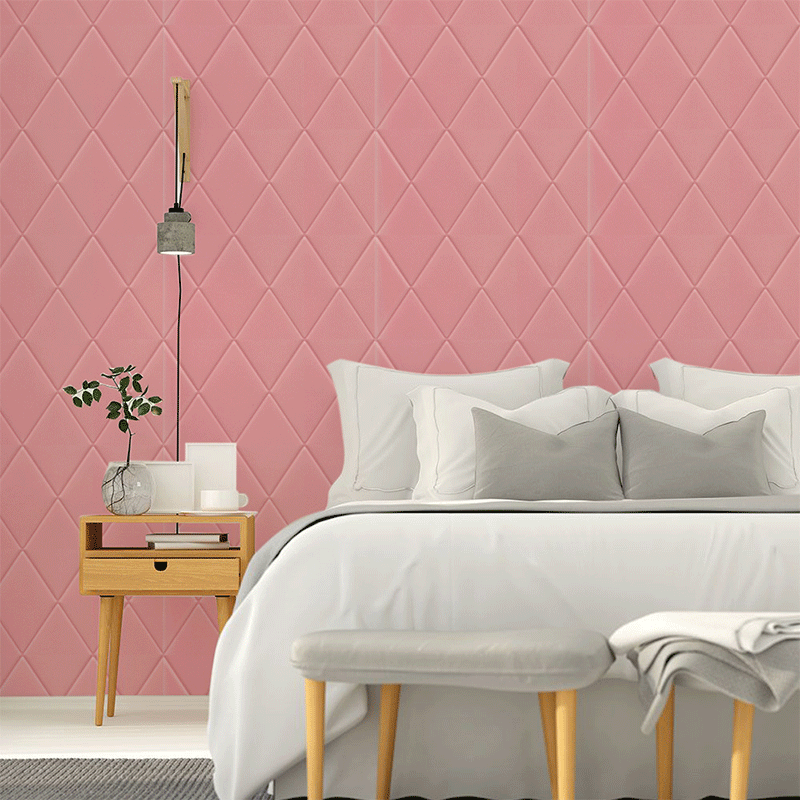 床頭客廳電視背景軟包自粘防水3d立體牆貼臥室房間翻新裝飾牆紙畫