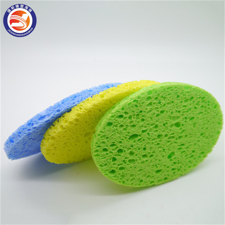 捷昕海绵批发 黄色方块电极片木浆棉 工业焊锡除锡耐高温木浆绵