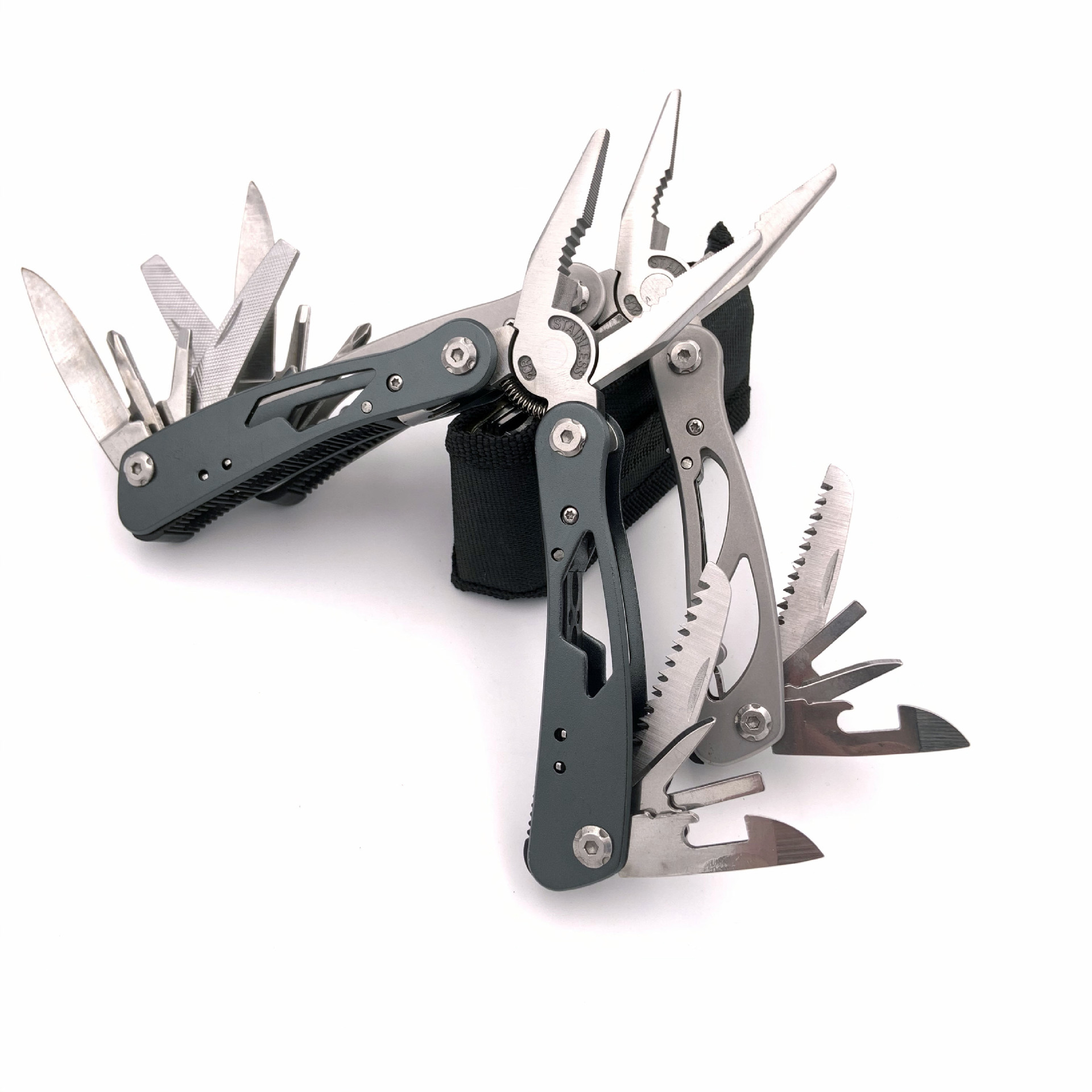 厂家直销 不锈钢多功能钳 多用刀钳  组合工具钳  礼品钳