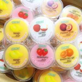 批发马来西亚原装进口食品可康牌综合水果味果冻零食480g16排一箱