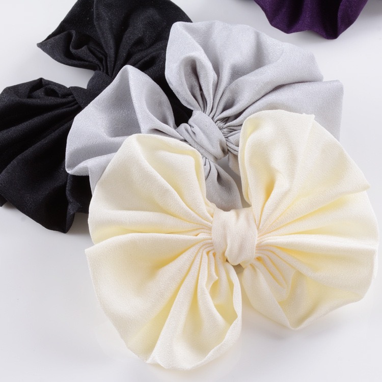 11厘米花瑶皱蝴蝶结