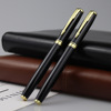 business affairs Metal Signature pen Promotion Baozhu pen Roller ball pen black to work in an office Metal Pen enterprise customized logo