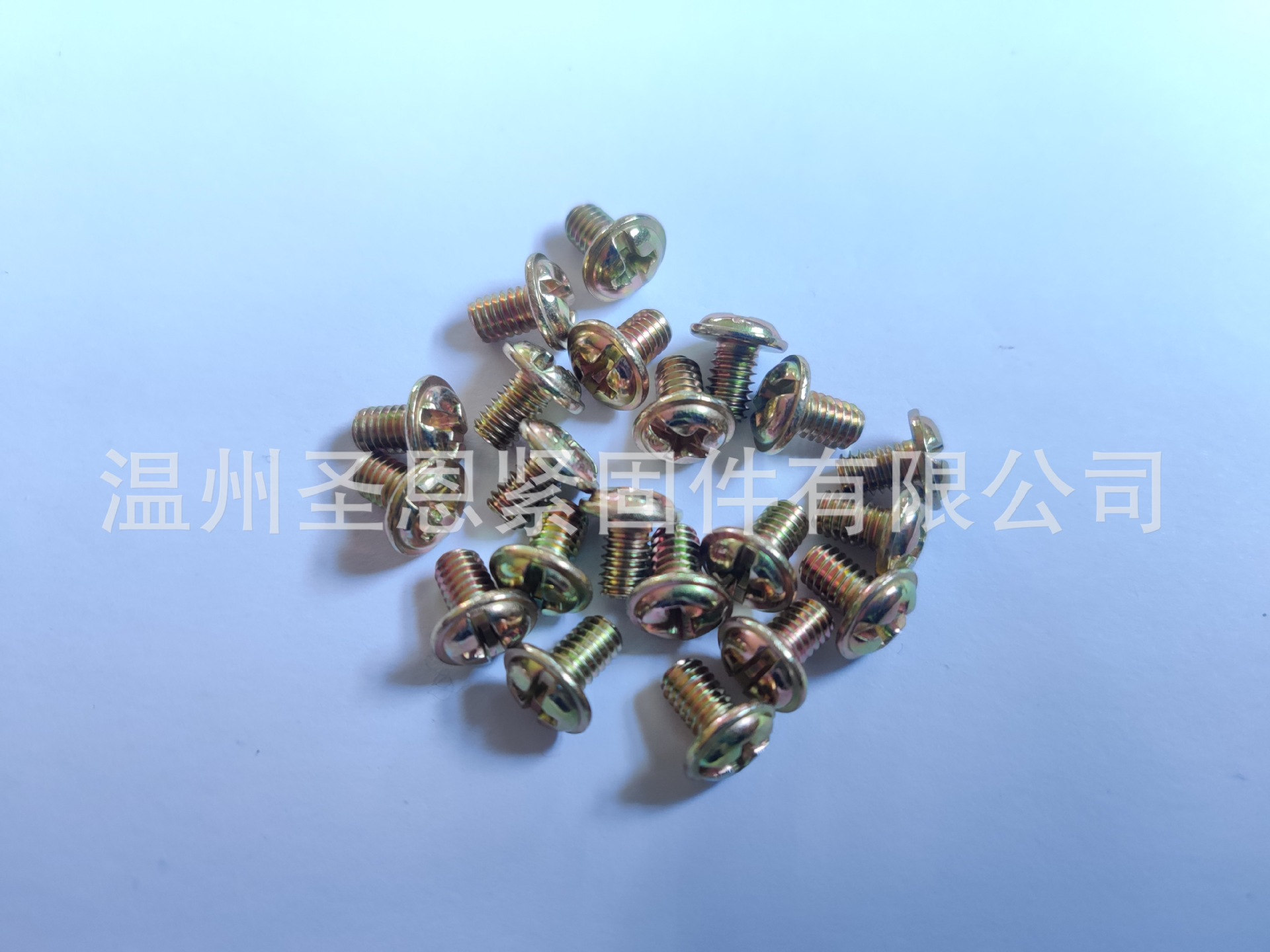 厂家直供螺丝紧固件球面带垫十一字M4*6