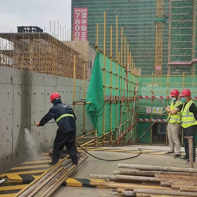 大坝混凝土冲毛机 墙面高压水枪凿毛机 隧道墙体拉毛设备