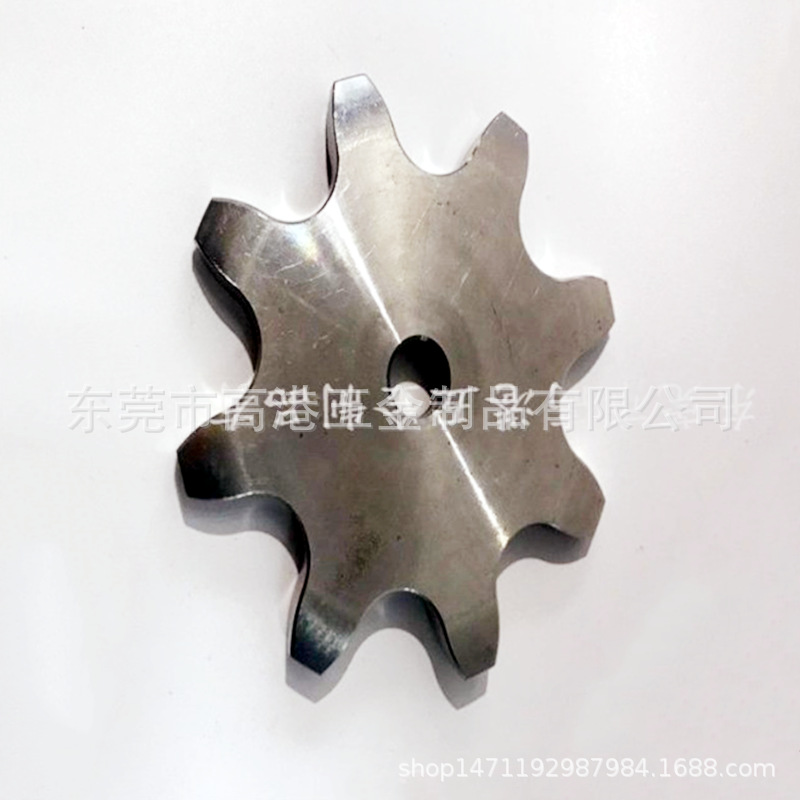 不锈钢精铸扁形齿轮 机械零件齿轮 铸件生产厂家 喷砂电镀滚镀