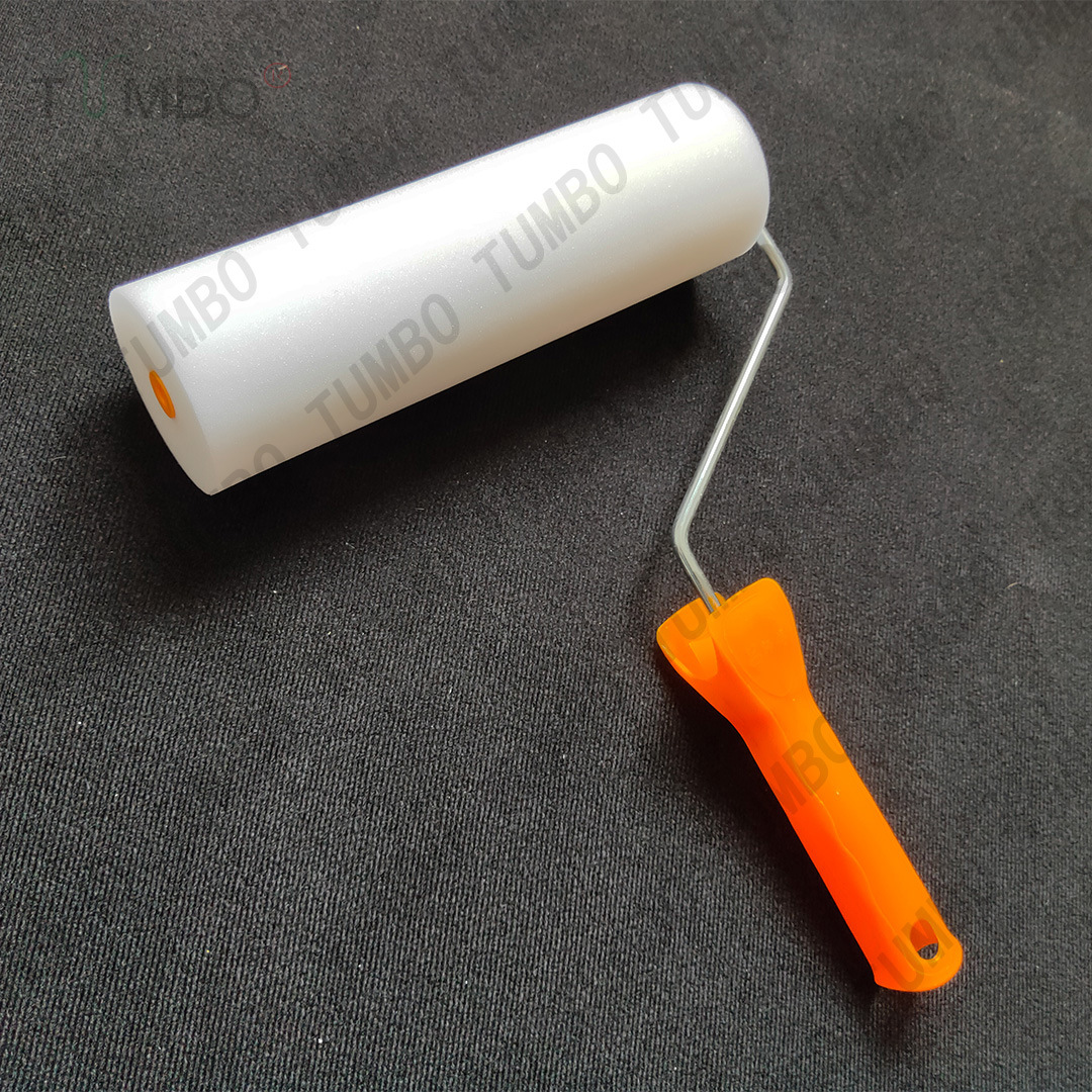 Cepillo de rodillo de esponja 2/3/4/6/9 pulgadas cepillo de pintura cepillo de rodillo de alta densidad recorte limpieza cepillo de pintura herramienta