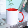 Inventory Mark Cup Formation LOGO Practical Gift Office Water Cup Simple Printing Treatment Color glaze Foreign Trade Ceramic Cup