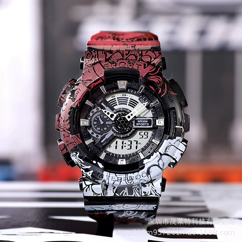 Electronic Watch Creative Trend, Leisure internet-celebrity Style, Multiple Colors