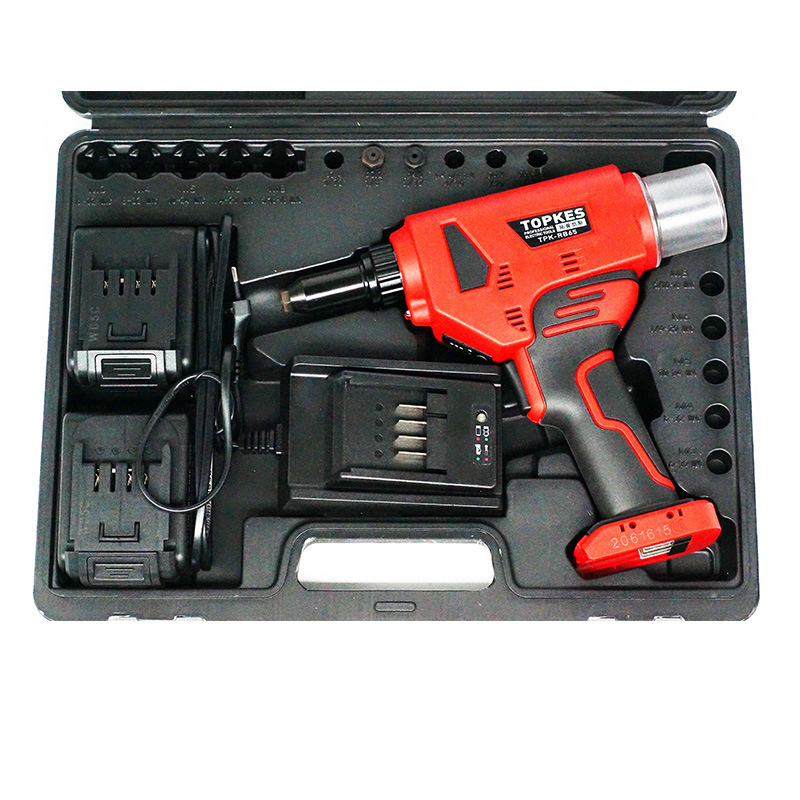 拓普凯斯电动抽芯铆钉枪 锂电池拉钉枪 电动铆钉枪 TPK-RB65