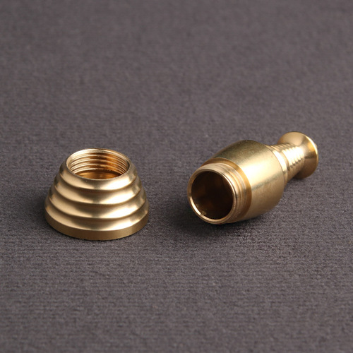 Brass hollow can unscrew Wenchang Pagoda pagoda key chain pendant Tibetan sutra stupa crafts small copperware wholesale