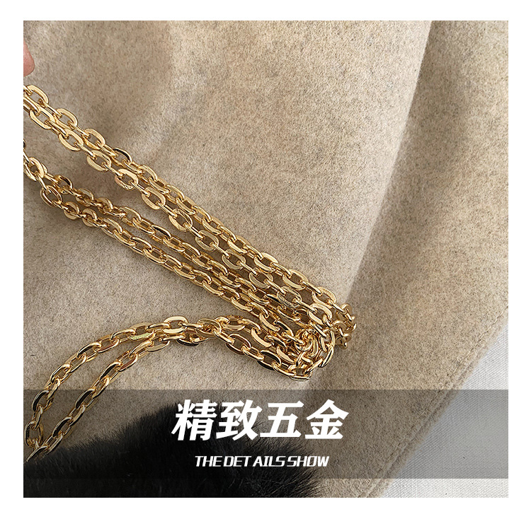 New Trendy  Ocean Wave Rhombus Texture Chain Bag display picture 25