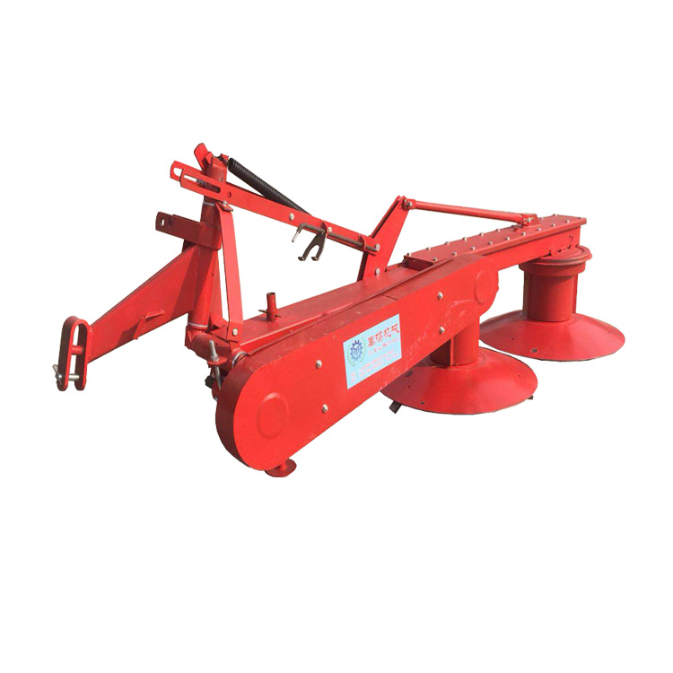 后置双圆盘割草机 四轮拖拉机打草机 苜蓿紫花艾草艾蒿收割机