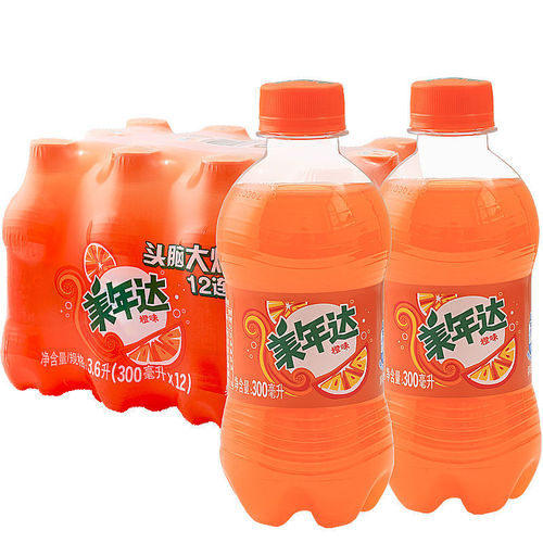 Whole box wholesale Coke Zero Sprite mixed Fanta orange juice carbonated drink 300ml 12 small bottles mini soda
