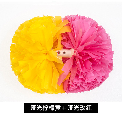 5-inch competition cheerleading pom-pom cheerleading pom-pom cheerleading with held pom-poms 4-inch hand-held pom-pom cheerleading pom-pom