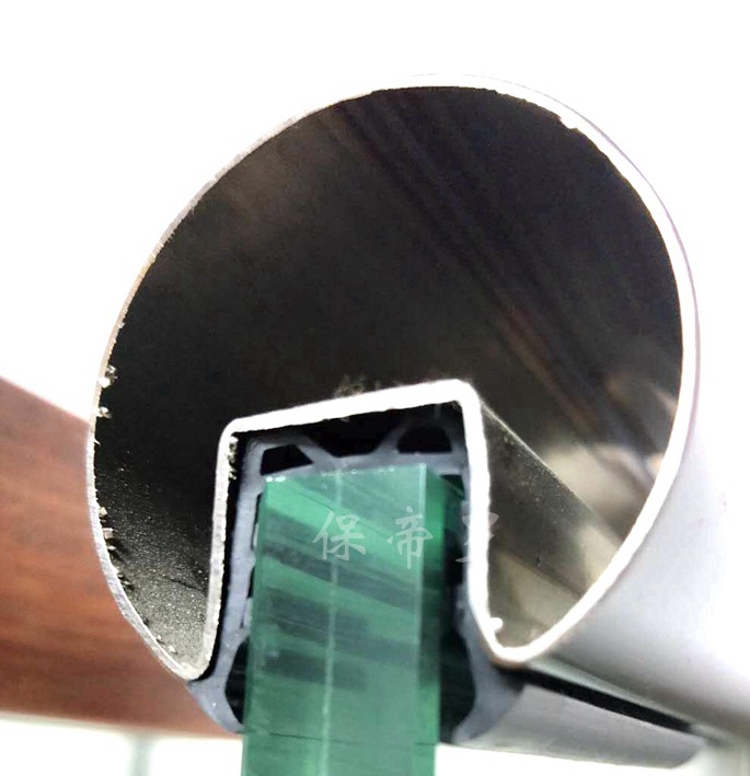 50.8 round handrail trough tube 6 meters
