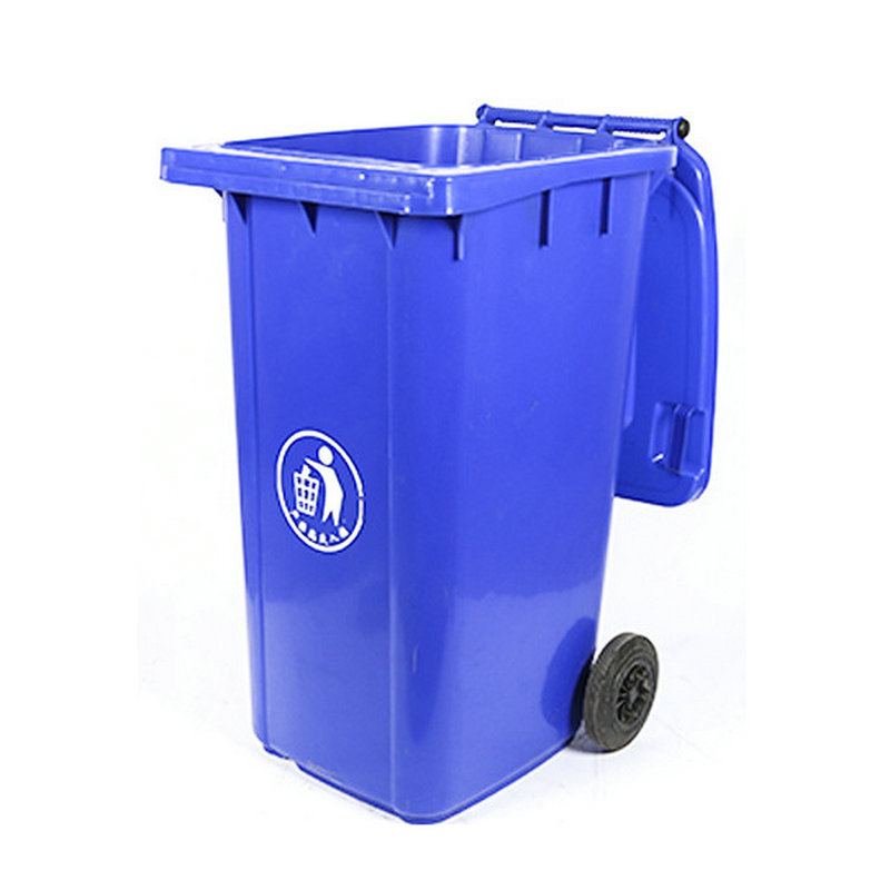 新款热销240L塑料垃圾桶240L户外环卫挂车垃圾桶加厚桶
