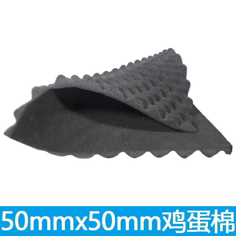 Звукоизоляция Хлопковая стена Внутреннее яйцо Хлопок KTV Студия звукозаписи Динамик Спальня Бытовая волна Звукопоглощающий Хлопок Супер звукопоглощающий