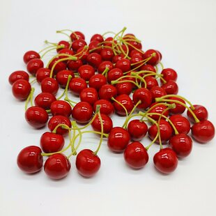 Factory wholesale simulation cherry model fake carpic carpse fake fruit model cabinet display furnishings shooting props