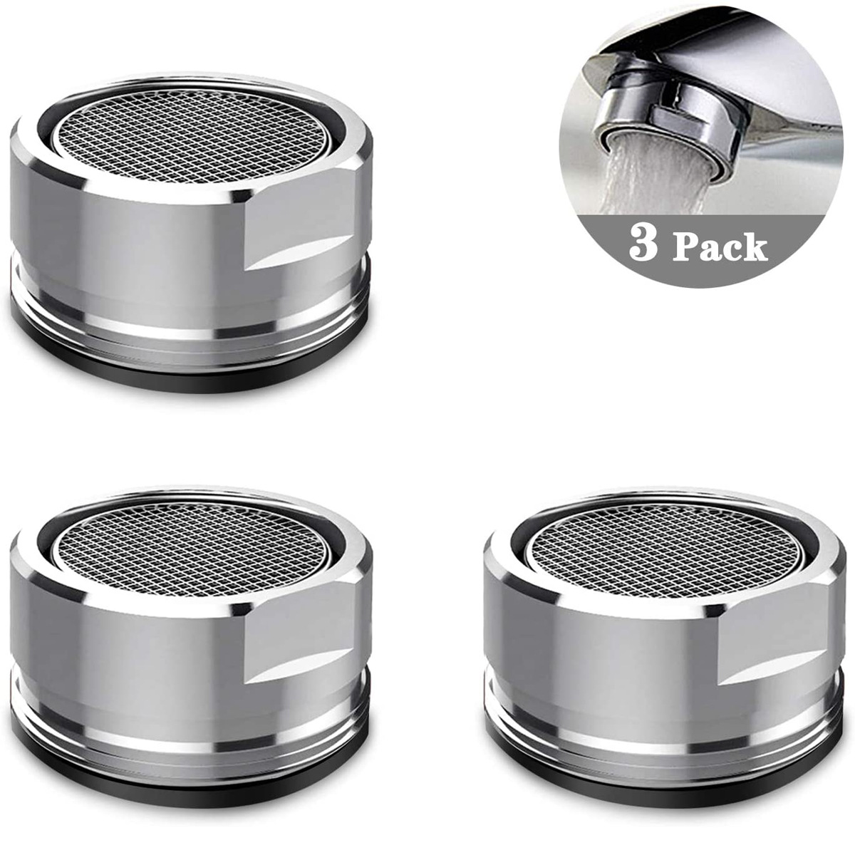 Copper shell faucet nozzle accessories, faucet aerator, filter nozzle, faucet filter screen, water outlet nozzle, aerator Item Picture