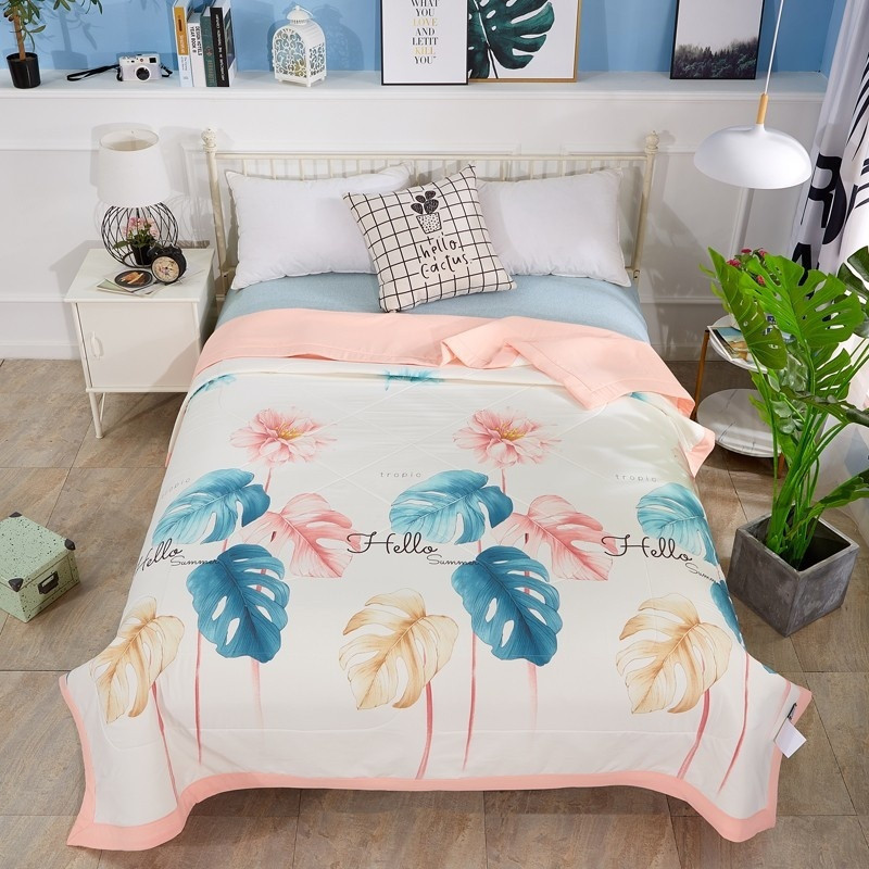 泰国皇稼天然乳胶夏被夏凉被 空调被乳胶被子礼品被 旅游微商代购|ms