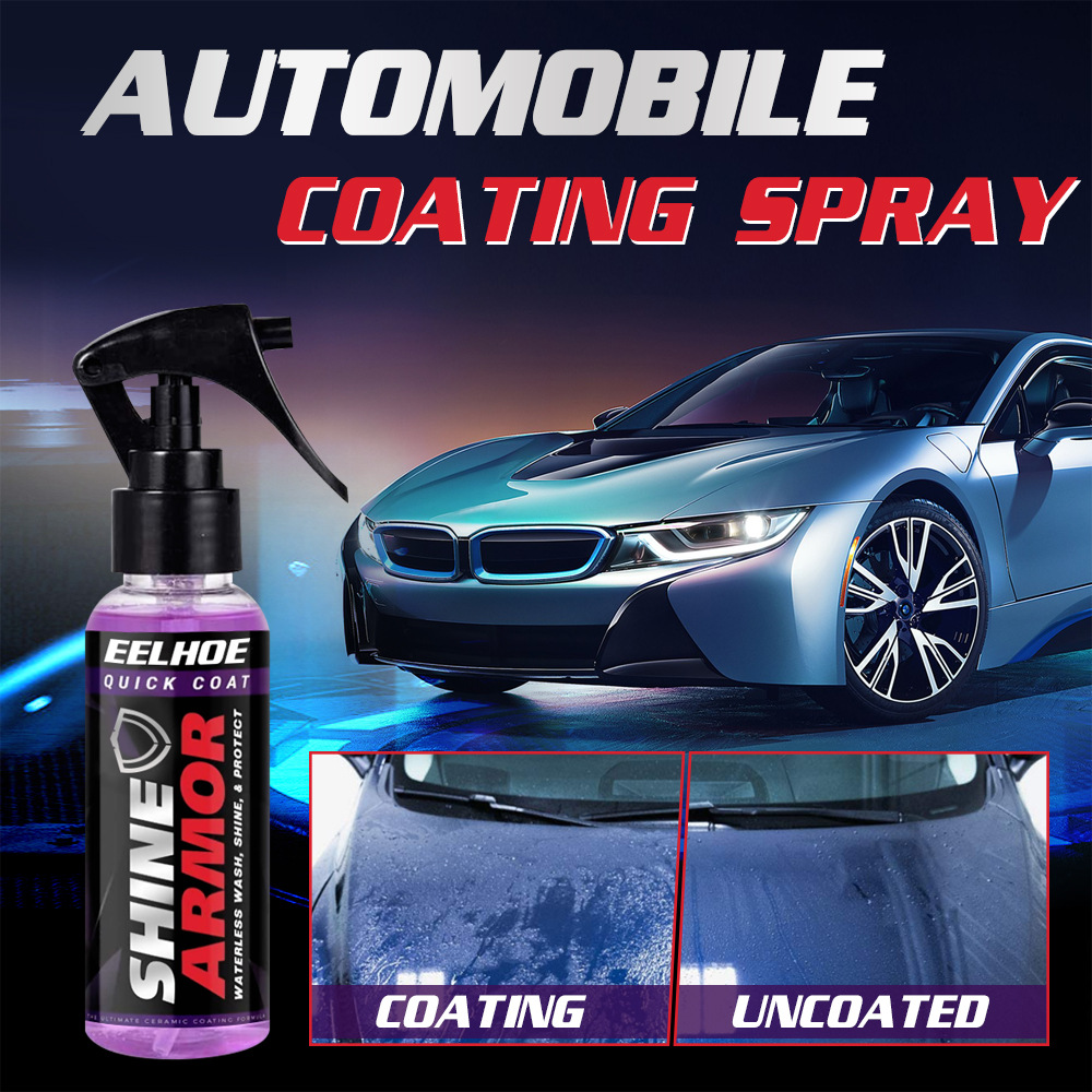 Hand Spray Wax Micro-plating Car Nano Purple Spray Coating Agent display picture 4