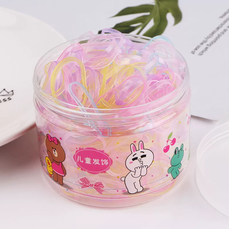 Д disposable hair rope, детский аксессуар для волос, корейский стиль, оптовая продажа, утолщенный диаметр