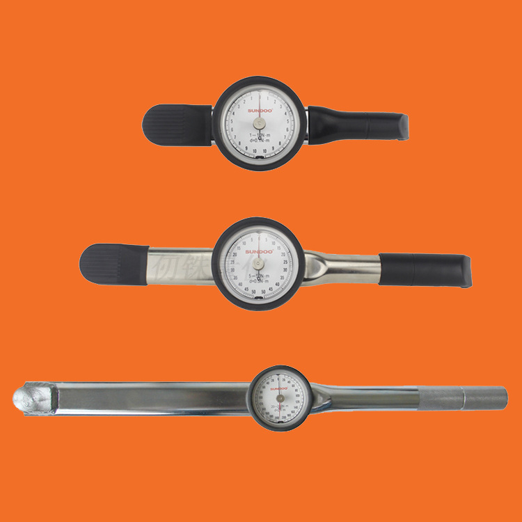 表盘式扭力扳手1.5-500N.m表式扭矩扳手SDB双针带表扭力计SUNDOO