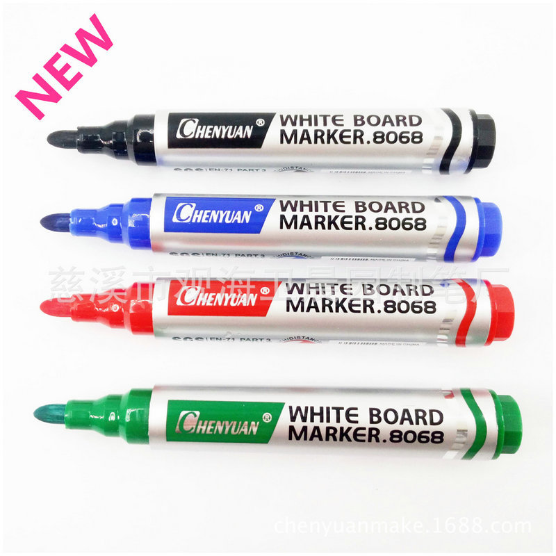 Fuente de la fábrica de suministro de la pluma de la fibra suave pluma de la pizarra de secado rápido fácil de limpiar Oficina