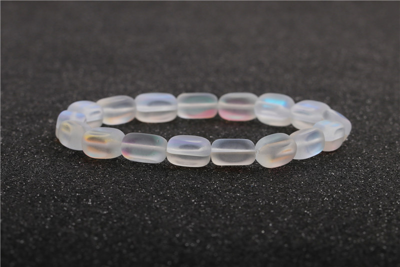 moonstone micro-inlaid zircon diamond bracelet