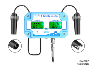 PH-2987 Многоподходящие аксессуары онлайн pH/соленость/монитор температуры