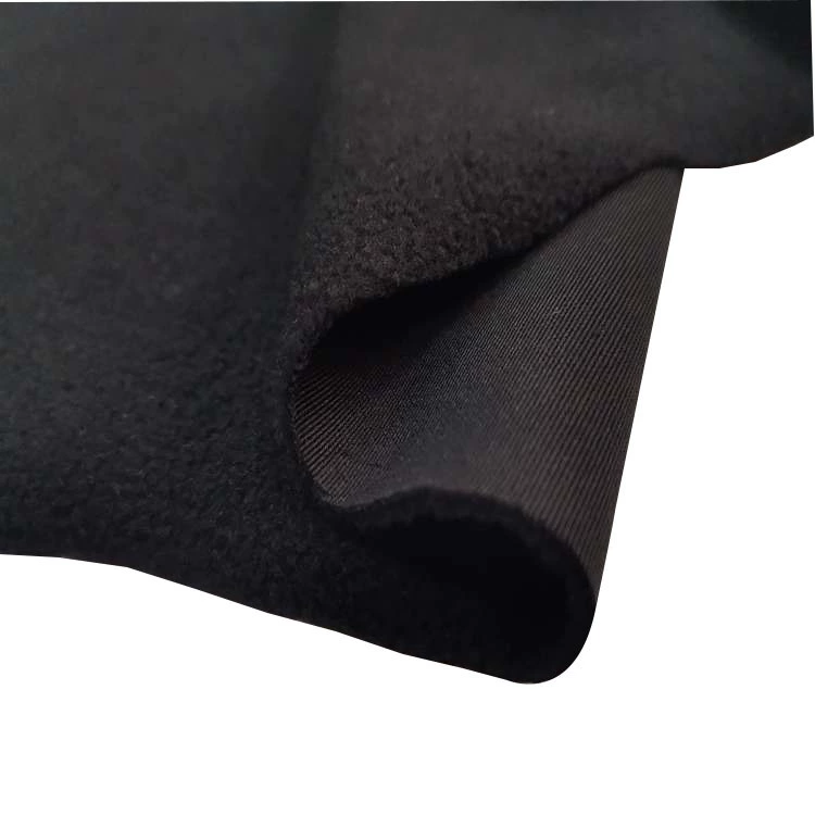 Elastic black keep warm gloves, 290 gram