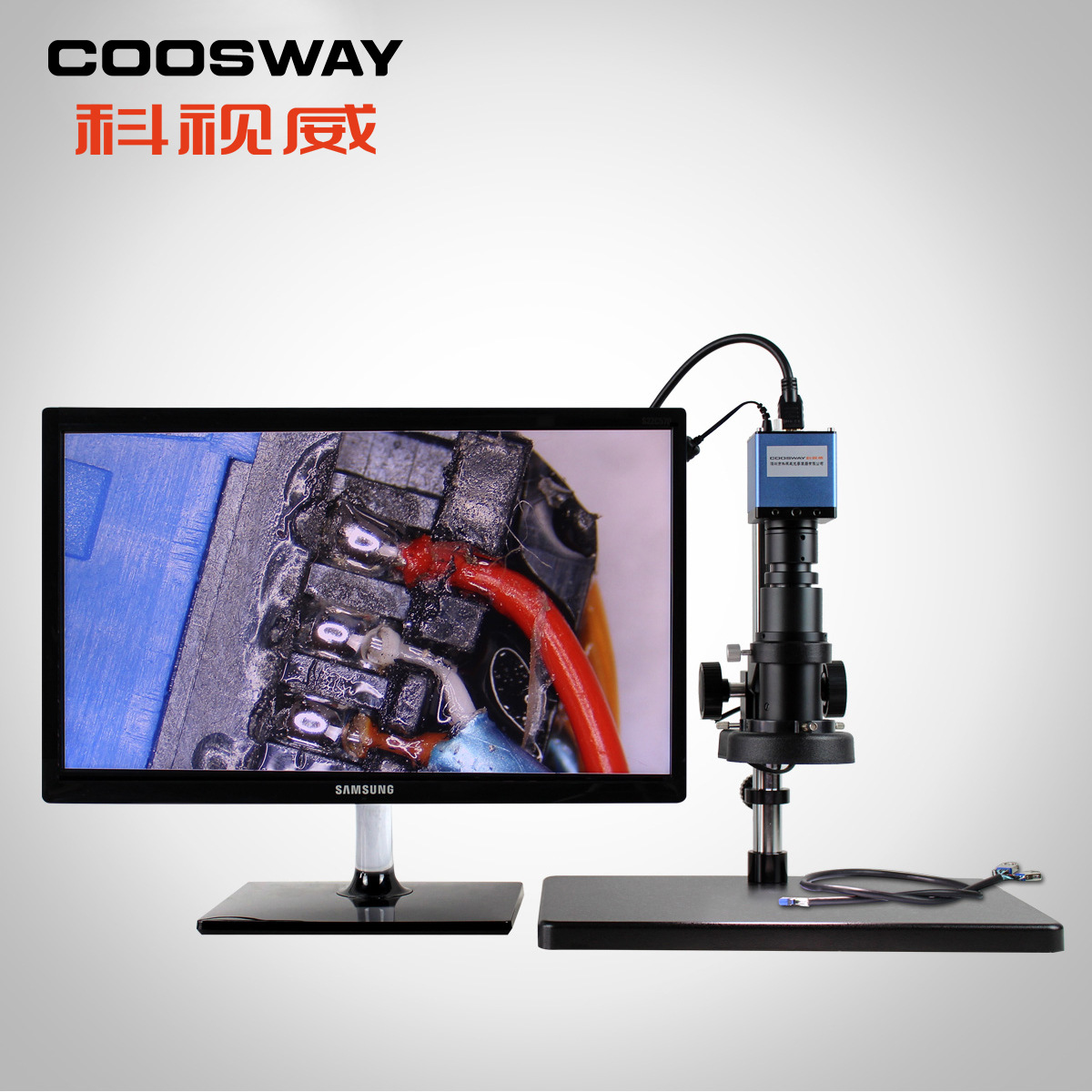 电子显微镜厂家直供 HDMI高清输出 1080P数字成像 800倍放大