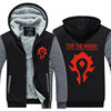 Clothing, sweatshirt, jacket, warm demi-season hoodie with zipper suitable for men and women, increased thickness