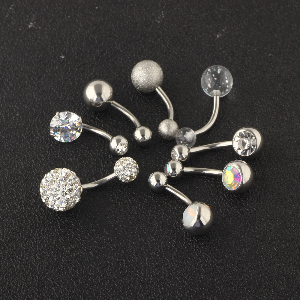 Labret piercing jewelry detail image