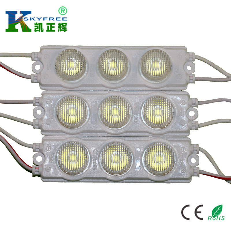 侧发光LED模组 三灯3030侧光源广告LED注塑模组 双面灯箱专用模组-阿里巴巴