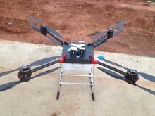 多軸農業植保機 無人機 飛行打農葯飛行器共軸八槳高效率植保機