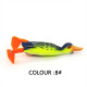 5 Colors Floating Frogs Fishing Lures Soft Baits Bass Trout Fresh Water Fishing Lure