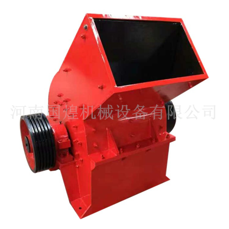 玻璃锤式破碎机 河卵石PC600锤式破碎机 矿山机械破碎机