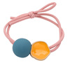 South Korean goods, hair accessory, round beads, hair rope, internet celebrity