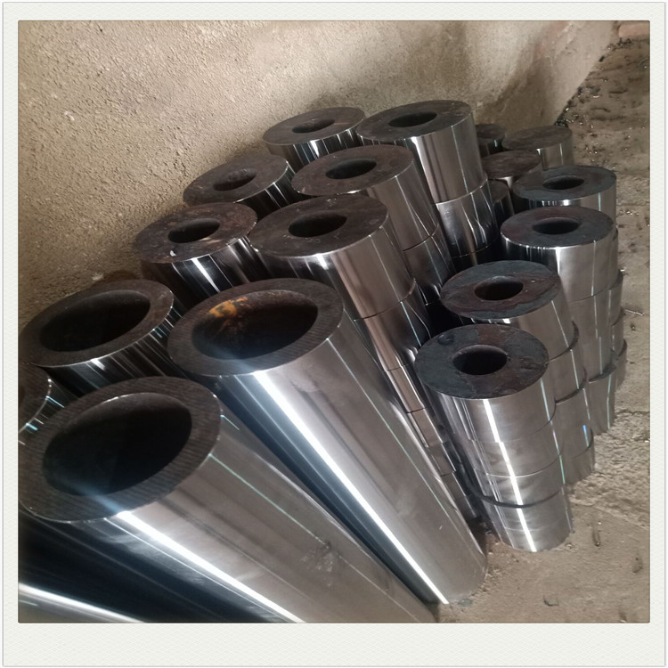 加工45号镀铬导柱 生产大小口径镀洛空心立柱外径镀硬洛耐磨