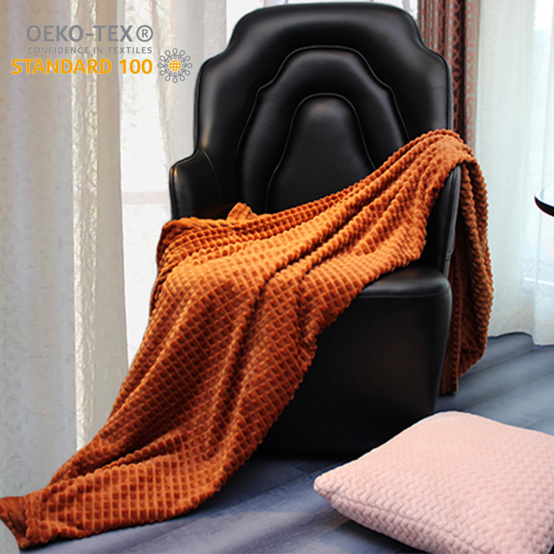 Amazon Explosive money Fleece Flannel Blanket BSCI Blanket air conditioner blanket Sofa blanket Office Nap blanket