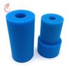 230*75*488mm Swimming Pool Filter cotton Suction foam Hollow tube blue Cylinder filter sponge