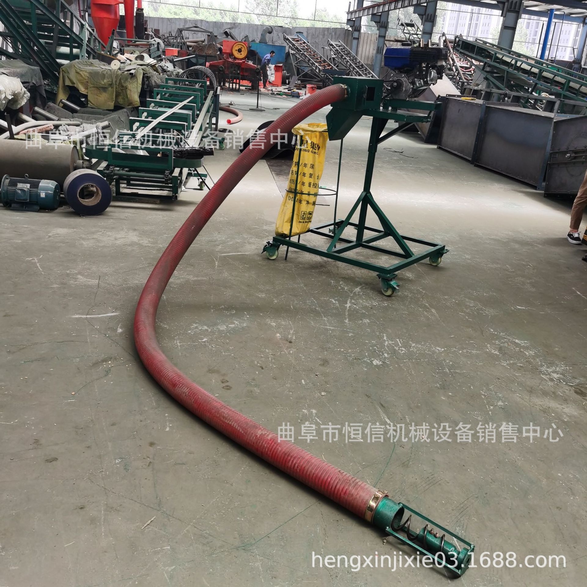 新品直供新型吸粮机 电动式粮食作物装车民用抽粮机油电两用zcjb