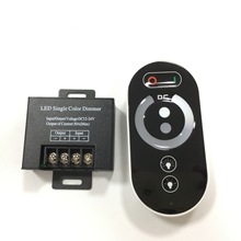 LED燈條單色燈帶燈串燈箱模組控制器 RF無線全觸摸亮度開關調光器