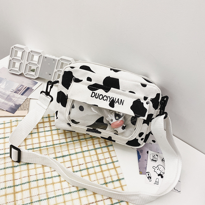 Moda Coreana Nueva Creativa Linda Muñeca Transparente Bolsa De Mensajero Bolsa De Lona Suave Al Por Mayor display picture 61