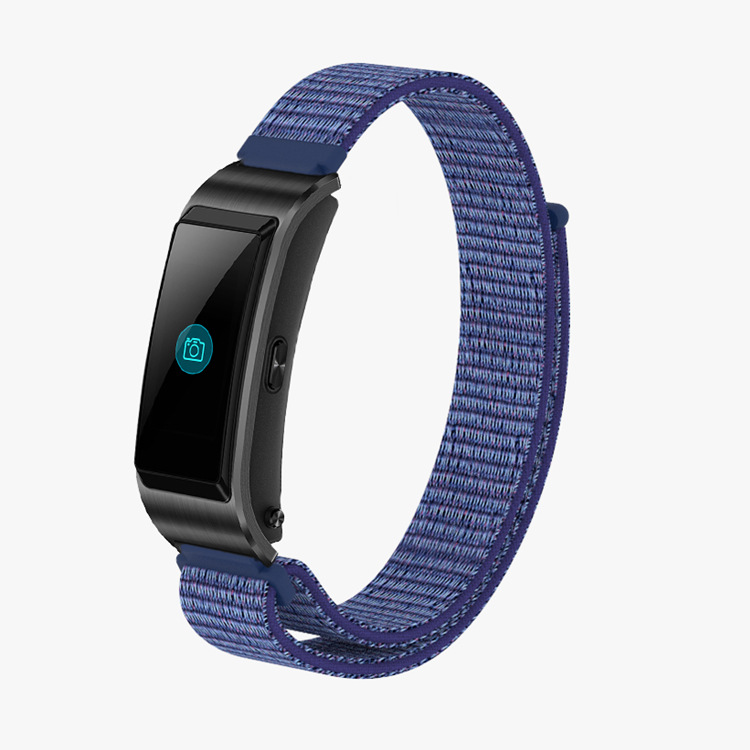 适用于华为手环B5尼龙表带 18mm回环腕带 编织 通用佳明表带 工厂