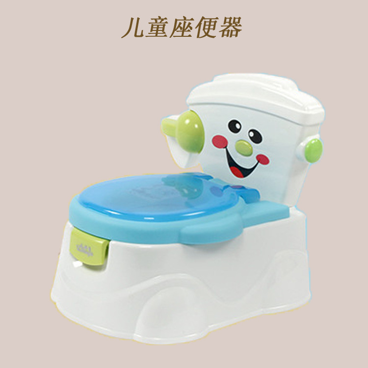 Supply children's toilet baby toilet children's toilet baby cartoon anti-real toilet dual-purpose toilet ring